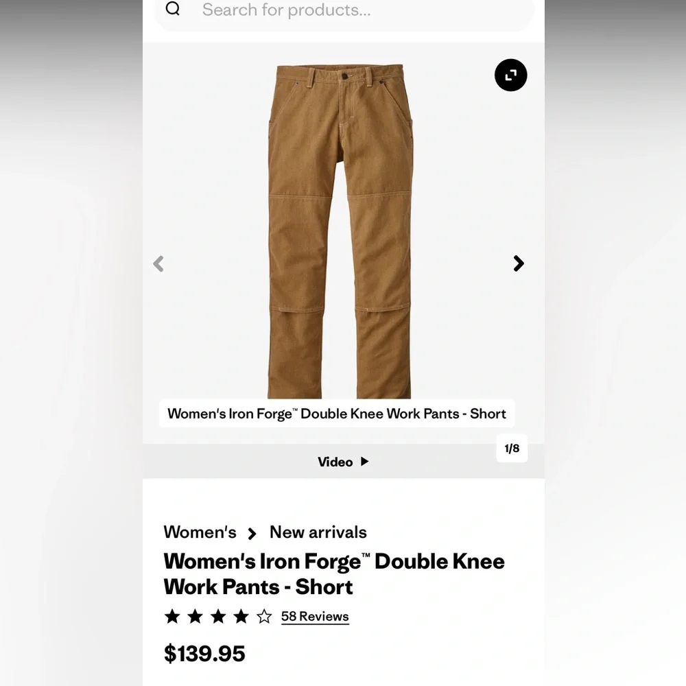 Patagonia Women’s Khaki Cargo Pants - Picture 5 of 5